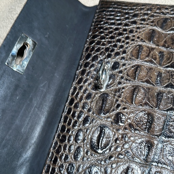 Veari Leather clutch - Dark Brown - Picture 9 of 9